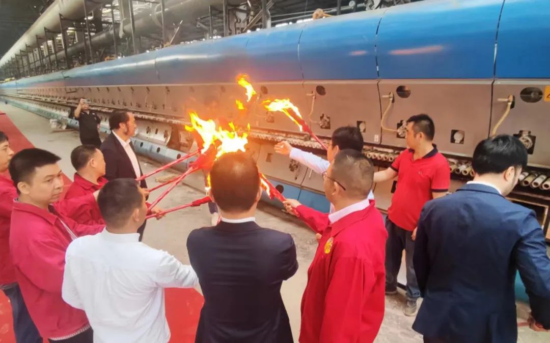 薪火升騰 · 燃起新程｜熱烈祝賀將軍陶瓷集團(tuán)智造生產(chǎn)基地今日盛大點火(圖5)