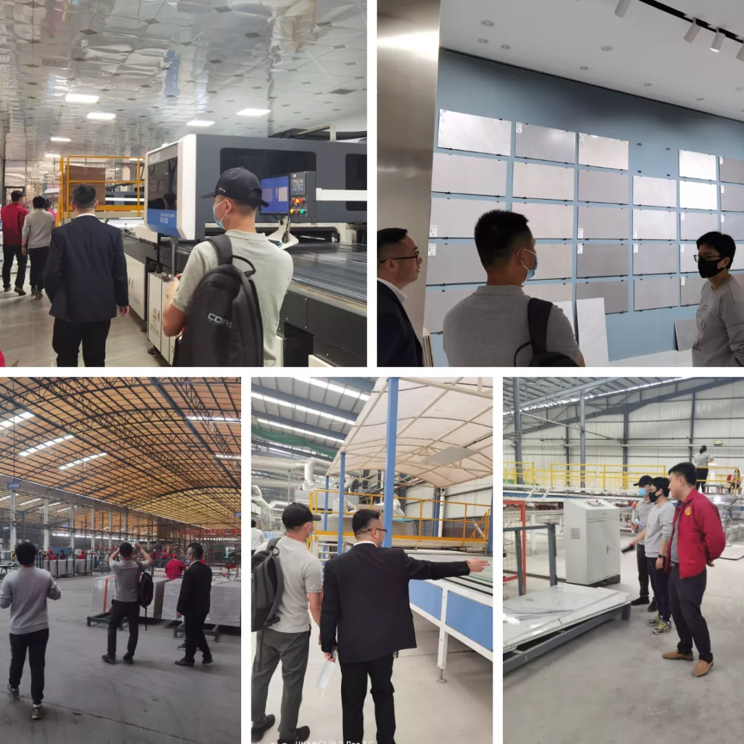 聚焦|熱烈歡迎廣西榮和集團高層領(lǐng)導(dǎo)蒞臨將軍陶瓷集團參觀考察(圖3)